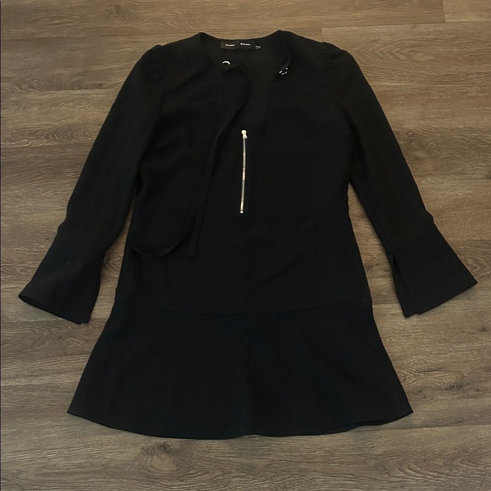 Proenza Schouler Black Long Sleeve Dress